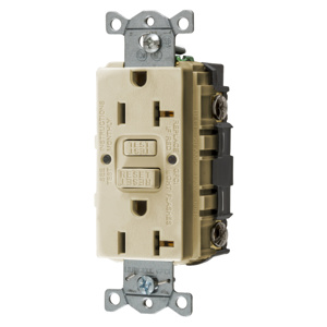 Hubbell Wiring Autoguard® GFRST20 Series Duplex GFCIs