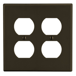 Hubbell Wiring Standard Duplex Wallplates