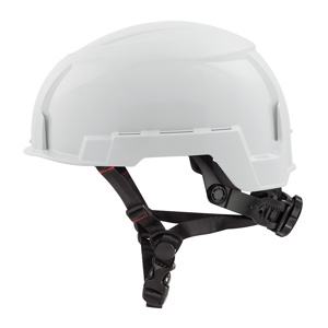Milwaukee BOLT™ Unvented Safety Helmets 6 Point Ratcheting White