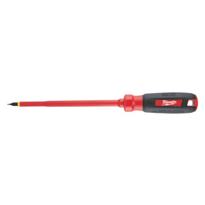 Milwaukee Cabinet Slotted Tip Insulated Screwdrivers 3/16 in 6.00 in