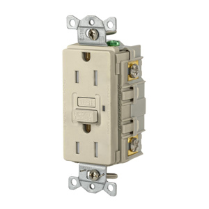 Hubbell Wiring Autoguard® GFRTR15 Series Duplex GFCIs