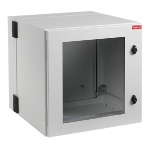 ProTek Double-Hinge Window Type 4 12, 24.09x27.56x24.02, Lt Gray, Steel