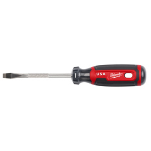 Milwaukee Slotted Tip Screwdrivers 1/4 in