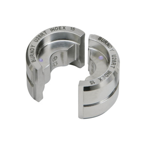 Burndy U Dies U-165<multisep/>U-287<multisep/>U-205<multisep/>U-339 12 Ton Stainless Steel