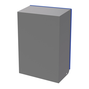 Filter Fan Shroud Type 4/4X HH05, 12.33x7.70x3.40, Gray, Steel