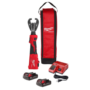 Milwaukee M18™ FORCE LOGIC™ Crimper Kits 6 Ton W Dies Cordless