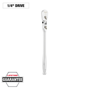 Milwaukee <em class="search-results-highlight">Flex</em> Head Ratchet Socket Wrenches 1/4 in 8.97 in