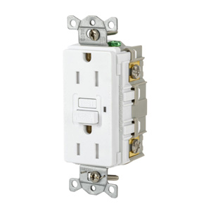 Hubbell Wiring Autoguard® GFRTR15 Series Duplex GFCIs