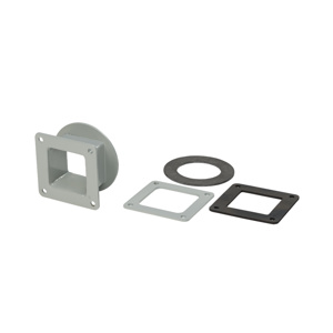 nVent HOFFMAN N12 Hinged Cover Feed-through Wiring Trough Swivel Nipples