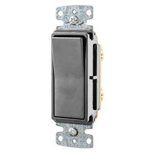 Hubbell Wiring SPST Rocker Light Switches