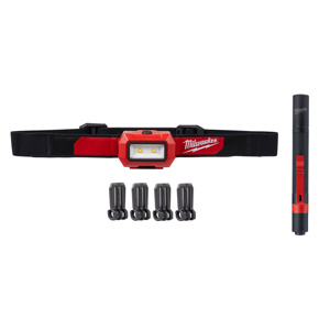 Milwaukee Headlamp and Pen Light Sets