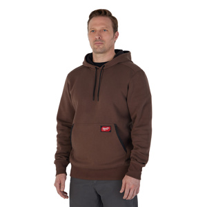 Milwaukee FREEFLEX™ Midweight Pullover Hoodies 3XL Brown Mens