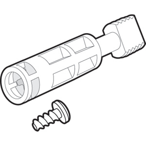 QLine E Hardware Kit, 35mm Screw, fits QLine E