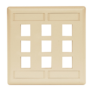 Hubbell Premise Standard Multimedia Faceplates