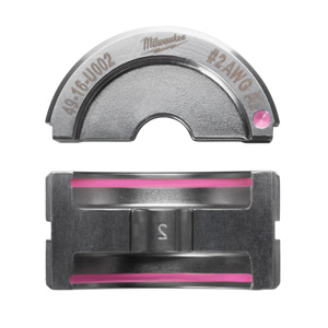 Milwaukee M18™ FORCE LOGIC™ Crimping Tool Dies <em class="search-results-highlight">U</em> Dies 2 AWG 6 Ton Metal