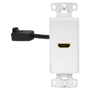 Hubbell Premise Audio / Video Faceplate Inserts