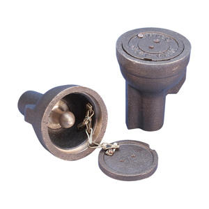 nVent Erico Threaded Ground Rod Aircraft Grounding Receptacles