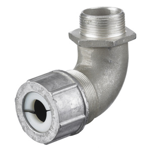 Hubbell Wiring NHC Series Liquidtight Strain Relief 90 Degree Cord Connectors
