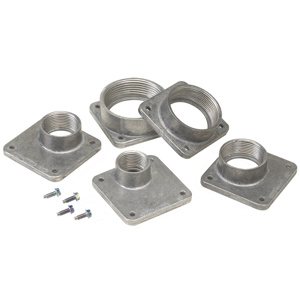 Interchangeable Bolt-on Hub, Fits Conduit Size 2.00, Anodized, Aluminum