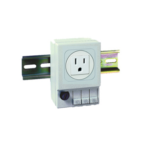 nVent HOFFMAN Enclosure Din Mounted Single Receptacles