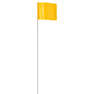 Milwaukee Stake Flags Yellow