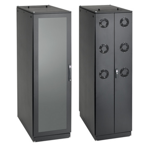 ProLine FloTek FD Server Cabinet with Sides, 2000x600x900mm, Black, Steel