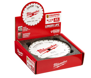 Milwaukee Circular Saw Blades 6-1/2 in 24 Tooth 10 Piece