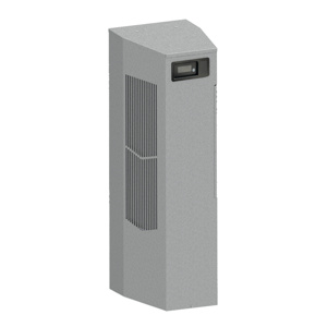 SpectraCool Narrow Indoor/Outdoor AC without Heat, 8000BTU 460V, Lt Gray, Steel