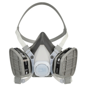 3M 5000 Series Disposable Half Facepiece Respirators P95 Large 4 Point