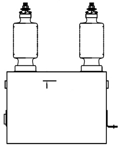 Instrument Xfrms 54L Series Capacitors 95 kV 7.2 kV