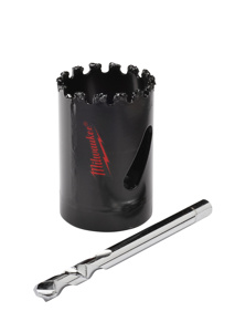 Milwaukee Hole Saws 1-3/8 in Carbide Grit
