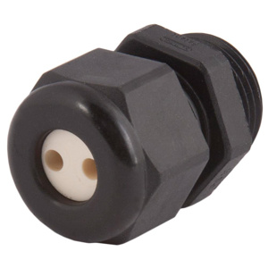 Strain Relief Cord Grip Connectors 1/2 in Nylon 0.00 - 0.15 in