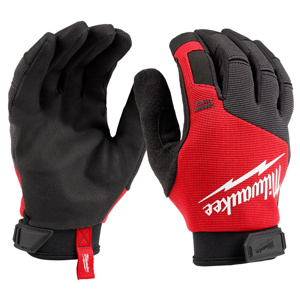 Milwaukee SMARTSWIPE™ Performance Work Gloves Medium Black,Red Polyester