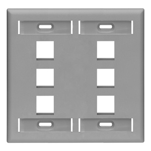 Leviton Standard Multimedia Faceplates