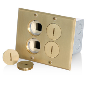 <em class="search-results-highlight">Leviton</em> 35249 Series Duplex Receptacle Floor Box Assemblies