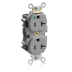 M8300-HGY LEVLOK 20A HG DUPL