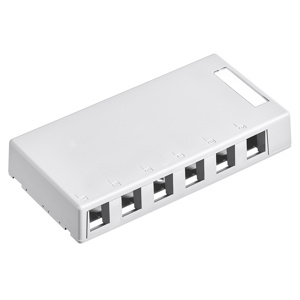 <em class="search-results-highlight">Leviton</em> 41089-6 QuickPort® Series Surface Mount Boxes