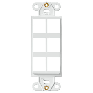<em class="search-results-highlight">Leviton</em> 41646 Decora® QuickPort® Series Faceplate Inserts