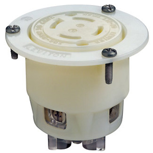 <em class="search-results-highlight">Leviton</em> Black and White® Series Locking Flanged Receptacles