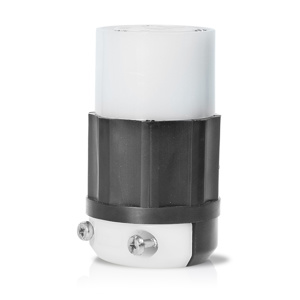 Leviton Black & White® Locking Connectors 20 A 250 V 2P2W