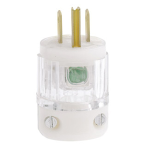 8215-CT PLG HG 5-15P 15A CLR 125V 2P3W