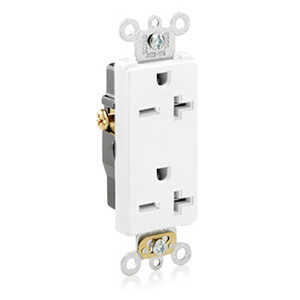 16462-W 20A/250W DPLX RECEPT
