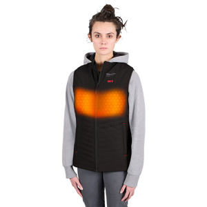 Milwaukee GLENGUARD® High Vis Reflective Full Zip Vests Large Black