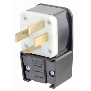 8332-P ANGL PLG 18-30P 30A BLK 120/208V
