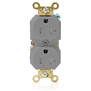 5362-SGG TR DPLXRCPT 5-20R 20A GRY 125V