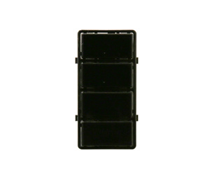 DS4KT-1PE DECORA SMRT 4 BTN CLR CH BLK