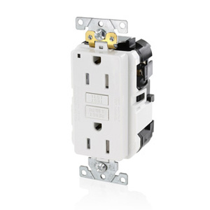 MGFT1-W LEVLOK TR GFCI 15A 125V