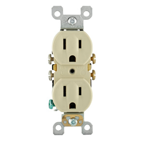 5320-SI DPLXRCPT 5-15R 15A IVY 125V 2P3W