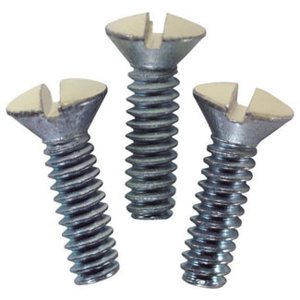 Leviton Slotted Oval Head Wall Plate Screws