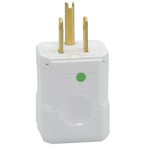 8256-V PLG HG 5-15P 15A WHT 125V 2P3W